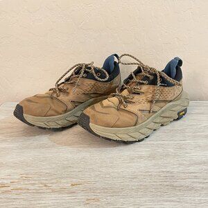 Hoka Anacapa One Tan and Black Hiking Shoes